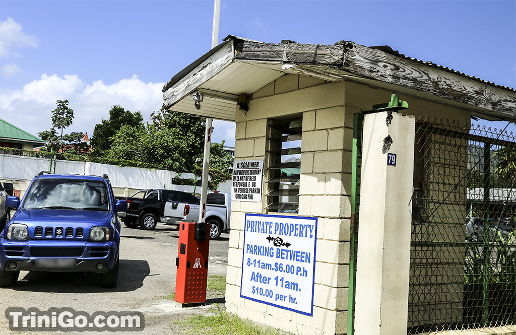 Kamwah Restaurant Car Park - Picton Street - Newtown - Port of Spain - Trinidad